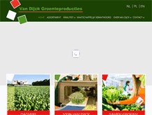 Tablet Screenshot of groenteproducties.com